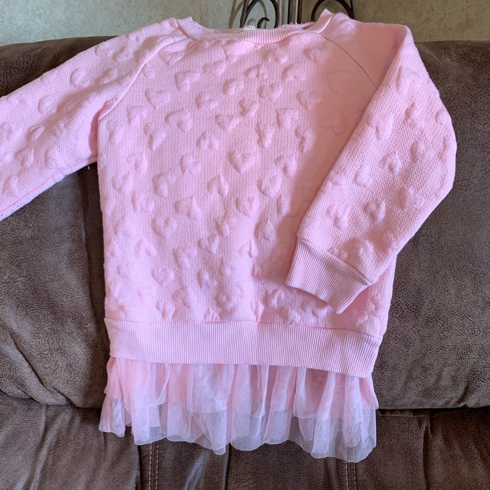 Girls Pink Sweater